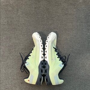 On Running Women's Athletic Shorts in Black and Green